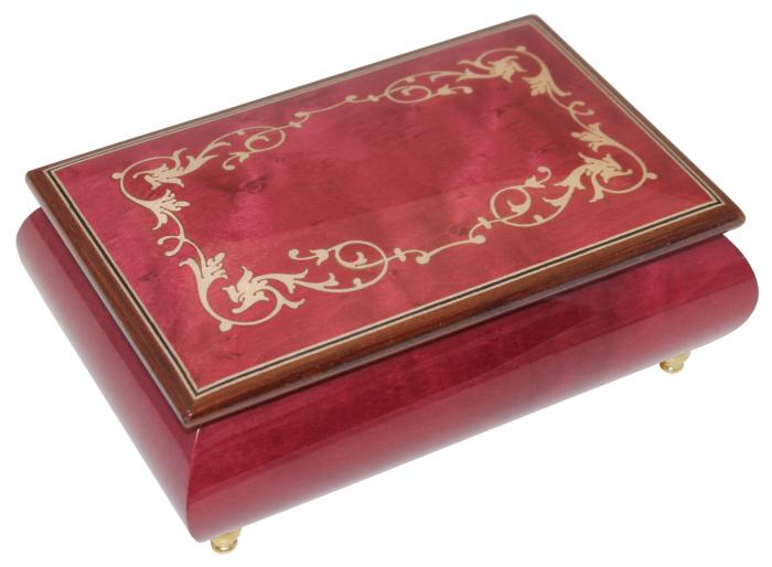 Nr.16A02 Intarsien Arabesque Rot